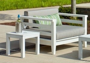 Seaside Casual Cambridge Deep Seating Club Chair (004) with Cushions — Please call (970) 235-1495 for estimated delivery dates
