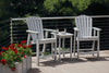 Image of Seaside Casual Adirondack Shellback Balcony Chair - [price] | The Adirondack Market