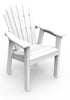 Image of Seaside Casual Adirondack Shellback Dining Chair - [price] | The Adirondack Market
