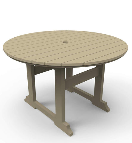 Seaside Casual Salem 48" Round Dining Table (042) — Please call (970) 235-1495 for estimated delivery dates