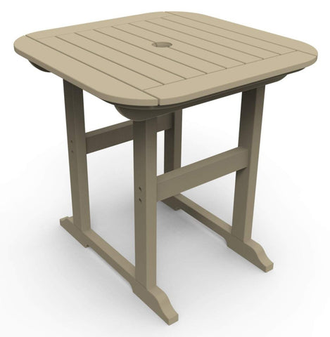 Seaside Casual Portsmouth 30"x 30" Dining Table (055) — Please call (970) 235-1495 for estimated delivery dates