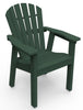Image of Seaside Casual Adirondack Shellback Dining Chair - [price] | The Adirondack Market