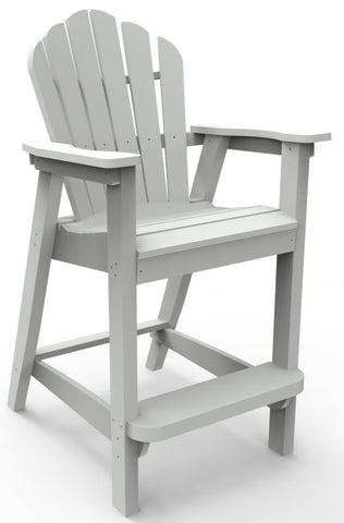 Seaside Casual Classic Adirondack Bar Chair (061) - [price] | The Adirondack Market