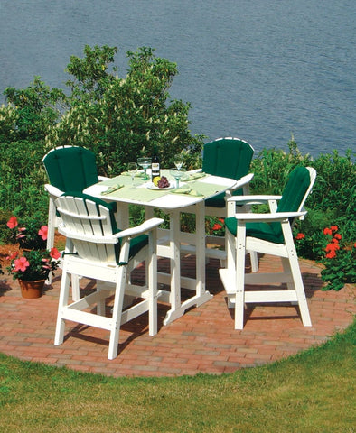 Seaside Casual Cushions for Shellback Adirondack Balcony, Bar, and Dining Chairs (SEA 804) — 4 to 6 week lead times