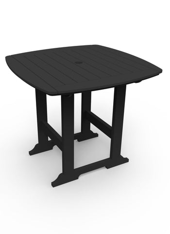 Seaside Casual Portsmouth 42"x 42" Balcony Table (067) — Please call (970) 235-1495 for estimated delivery dates