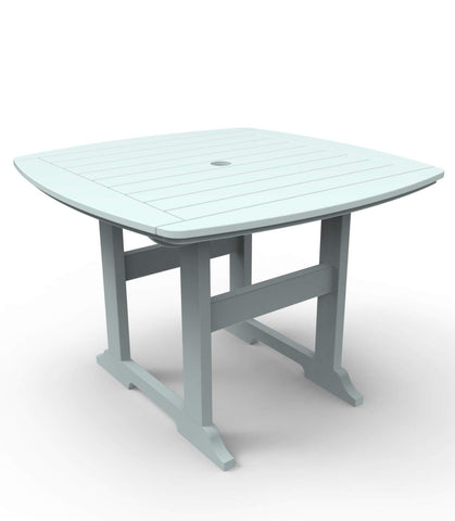 Seaside Casual Portsmouth 42"x 42" Dining Table (051) — Please call (970) 235-1495 for estimated delivery dates