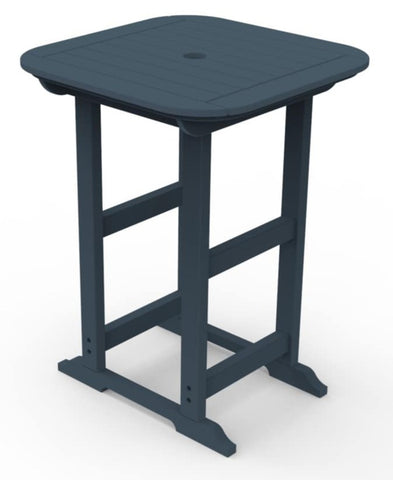 Seaside Casual Portsmouth 30"x 30" Bar Table (057) — Please call (970) 235-1495 for estimated delivery dates
