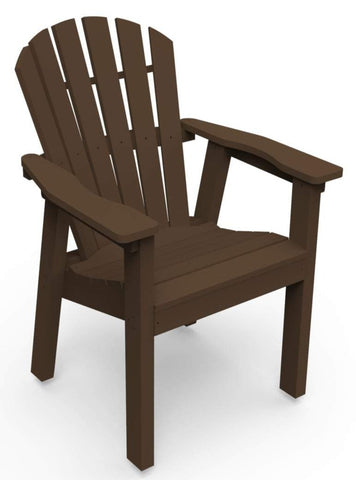 Seaside Casual Adirondack Shellback Dining Chair - [price] | The Adirondack Market