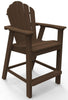 Image of Seaside Casual Classic Adirondack Balcony Chair - [price] | The Adirondack Market