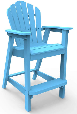 Seaside Casual Classic Adirondack Bar Chair (061) - [price] | The Adirondack Market