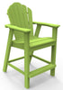 Image of Seaside Casual Classic Adirondack Balcony Chair - [price] | The Adirondack Market