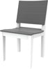 Image of Seaside Casual MAD Fusion Dining Side Chair with Woven Back and Seating Areas - [price] | The Adirondack Market