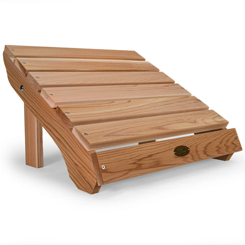 All Things Cedar Classic Adirondack Ottoman (AO21) — In stock order now!