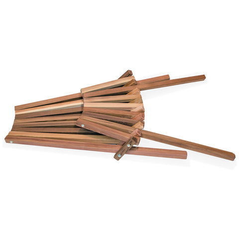 All Things Cedar Foldable Stick Chair (CS23) — Order now for Springtime!