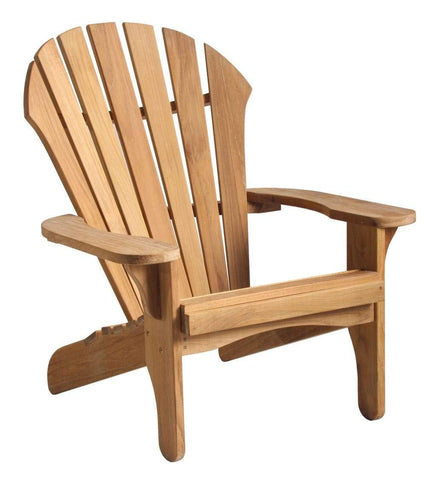 Douglas Nance Indonesian Teak Atlantic Adirondack Chair - [price] | The Adirondack Market