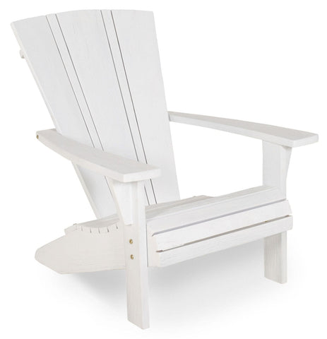 Douglas Nance Baywind Adirondack Teak Chair - White