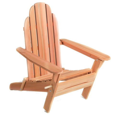 All Things Cedar Folding Adirondack Chair - [price] | The Adirondack Market