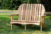 Image of All Things Cedar Adirondack Loveseat (LS48) — Order now for Springtime!