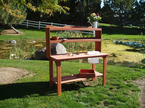 Wood Country Cedar Master Gardener's Bench — In stock, Order now!