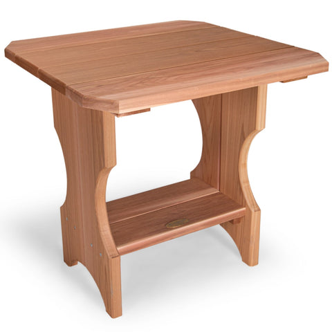All Things Cedar Adirondack Magazine Table (ST24) — In stock order now!