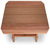 Image of All Things Cedar Three-Piece Adirondack Chair and Side Table Set (ST24-Set) — In stock order now!