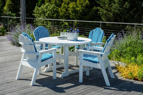 Seaside Casual Cushions Shellback Adirondack Chair, Love Seat, and Rocker (SEA 208) — 4 to 6 week lead times
