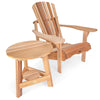 Image of All Things Cedar Two-Piece Adirondack Chair and Tripod Table Set (TP22-Set) — Order now for Springtime!