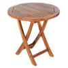 Image of All Things Cedar Folding Teak Bistro Table — Available End of June!