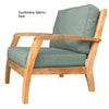 Image of Douglas Nance Somerset Deep Seating Teak Club Chair - [price] | The Adirondack Market