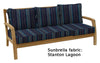 Image of Douglas Nance Somerset Deep Seating Teak Sofa - [price] | The Adirondack Market