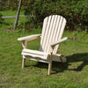 Image of Merry Products Folding Adirondack Chair Kit — Canadian Hemlock Fir — Estimated lead time January 31, 2022