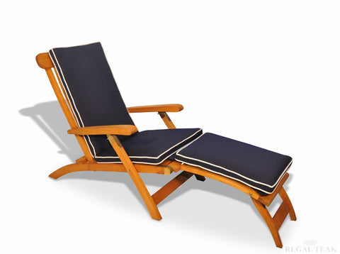 Regal Teak Cushions for Steamer Chair - [price] | The Adirondack Market