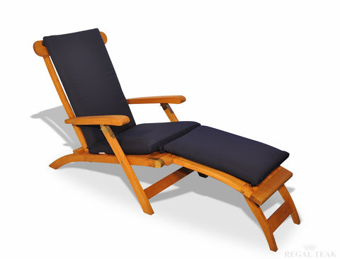 Regal Teak Cushions for Steamer Chair - [price] | The Adirondack Market
