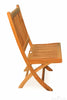 Image of Regal Teak Rockport Teak Chair No Arms – Set of Two Chairs - [price] | The Adirondack Market