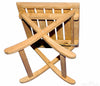 Image of Regal Teak Portsmouth Teak Footstool/Side Table - [price] | The Adirondack Market