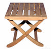 Image of Regal Teak Portsmouth Teak Footstool/Side Table - [price] | The Adirondack Market