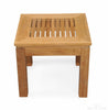 Image of Regal Teak Small Square End Table - [price] | The Adirondack Market