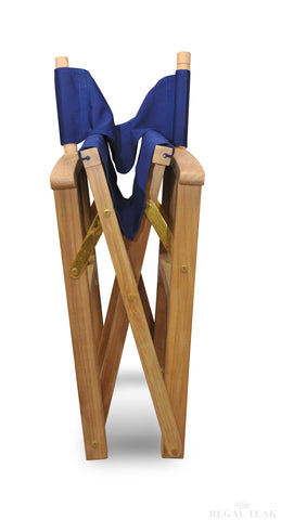 Regal Teak Director's Chair – Batyline Mesh Back - [price] | The Adirondack Market