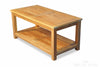 Image of Regal Teak Indonesian Teak Coffee Table with Shelf — Call 970-235-1495 for lead time