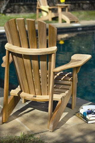 Douglas Nance Montauk Teak Adirondack Chair - [price] | The Adirondack Market