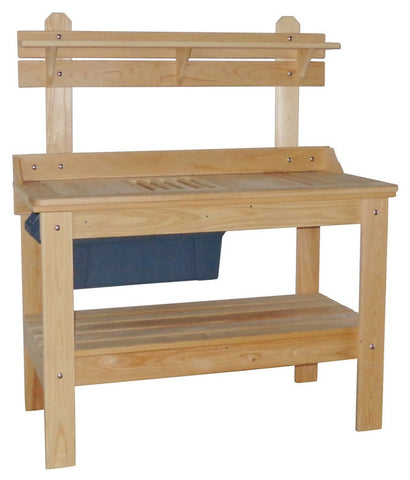 Hershy Way Cypress Outdoor Gardener's Potting Table — Order now for Fall